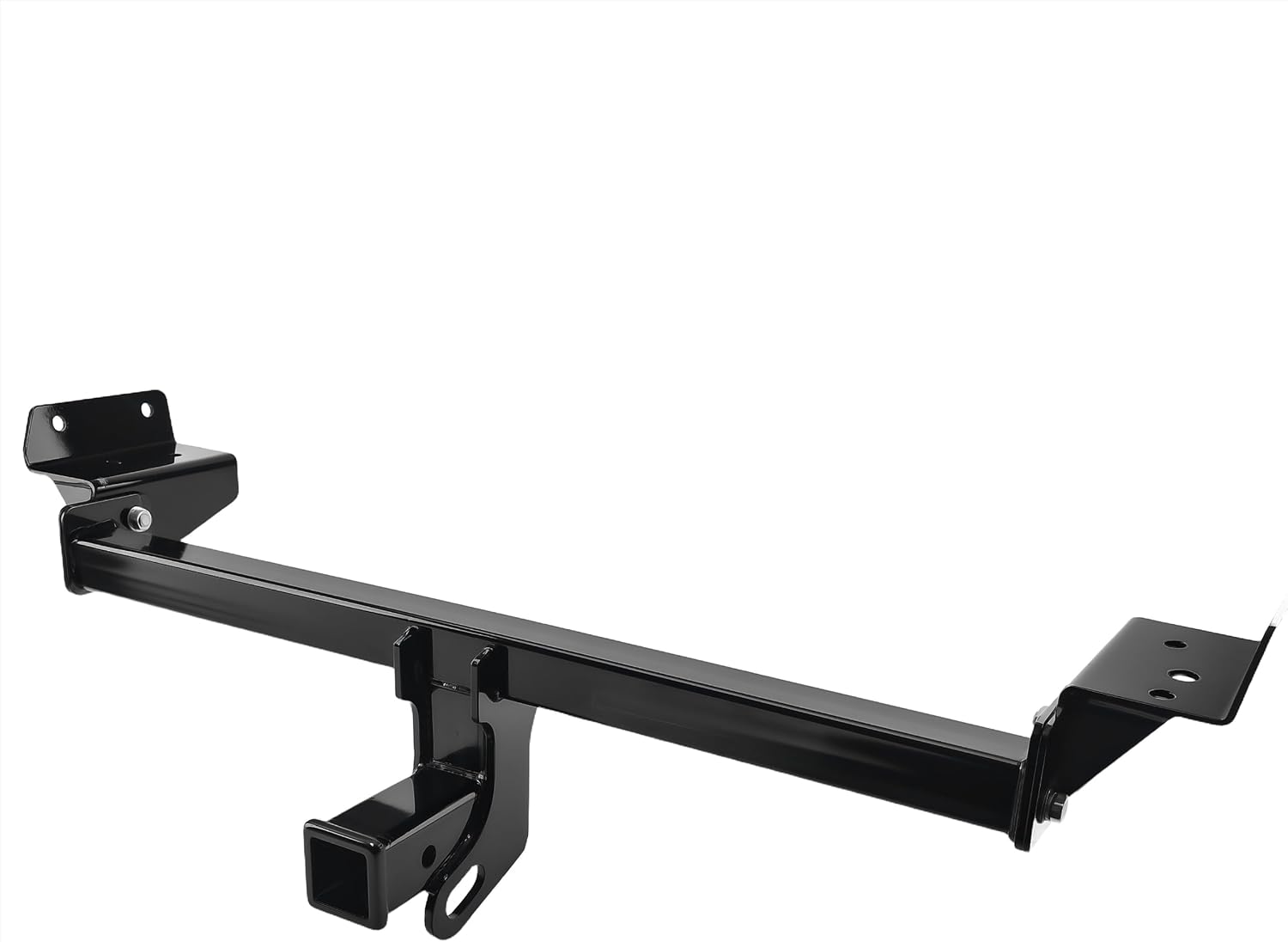 Carbon Steel Class 3 Hitch Receiver 2 Inch Bolt On Towing Hitch Compatible with Ford Edge Lincoln MKX Nautilus, Supports 5000lbs GTW 750lbs TW