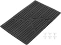 Universal Car Vehicles Trucks Floor Carpet Mat Patch Heel Scuff Plate Foot Rest Pedal Pad