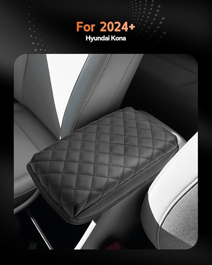 CDEFG for 2024-2025 Hyundai Kona Center Console Cover Armrest Cover for Kona - Image 2