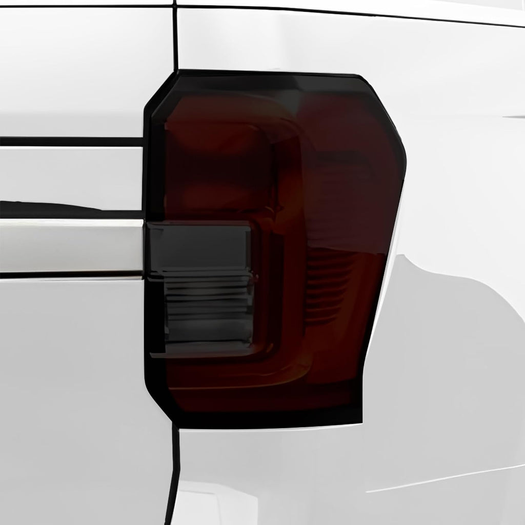 BOGAR TECH DESIGNS Rear Taillight Tint Kit PPF Overlay Compatible with Ford Expedition (Max) XLT/XL 2022-2024, Dark Smoke