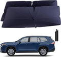 Windshield Sun Shade Umbrella for 2020-2025 Toyota Highlander Accessories: by HIMUMOY