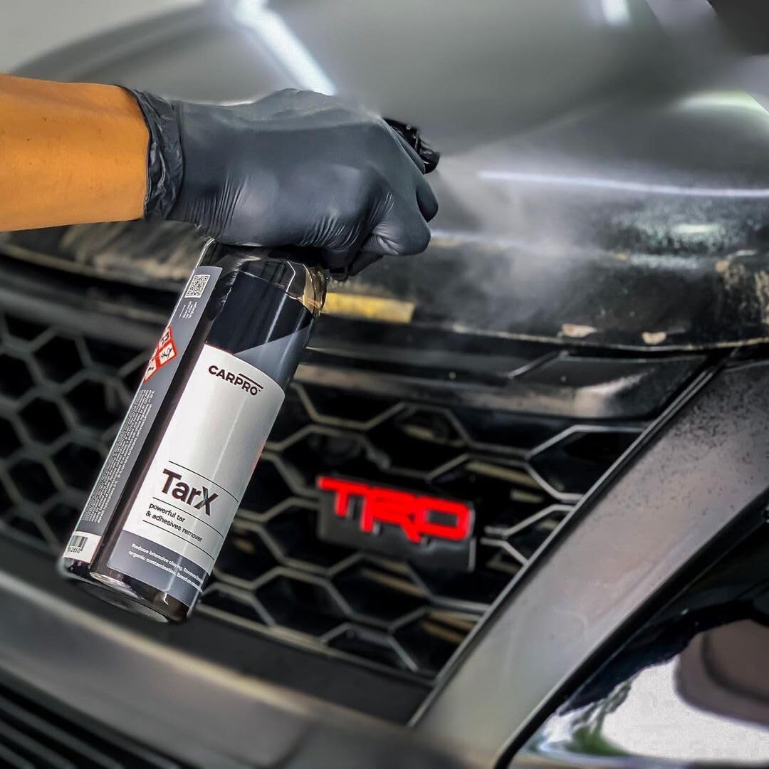 CARPRO TarX Tar & Adhesive Remover - Professional Strength Sap, Tar, Dirt & Bug Remover - Automotive Degreaser Car Wash Detailing - Protection for Your Car or Truck - 500ml (17oz) w/Sprayer