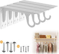 4.8 inch heavy duty closet rod bracket support, main product view