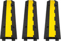 CXRCY Cable Ramp 3 Pack 2 Channel 11000lbs axle Capacity Floor Cord Cable