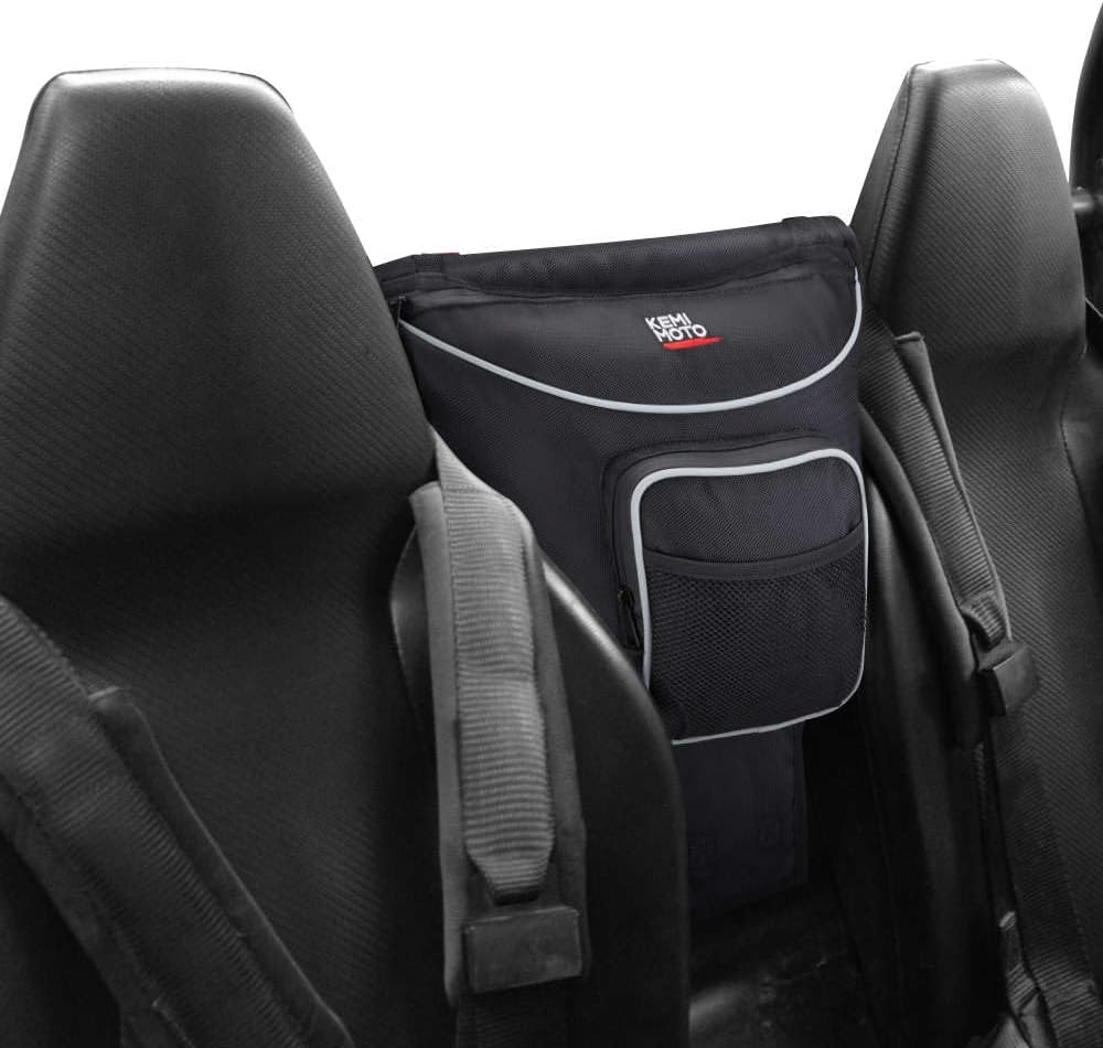 KEMIMOTO UTV Center Storage Bag 1680D High-Density Cab Pack Center Seat Bag | Compatible with Polaris RZR XP 1000 Turbo S 900 570 800 2014-2023 Storage Accessories with Multiple Pockets Easy Install