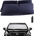 Windshield Sun Shade Umbrella for 2017-2025 Cadillac XT5 Accessories: Custom by HIMUMOY