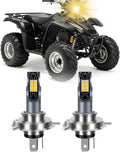 Super-Bright Bulb for Polaris Trail Boss 250 1988-1999, 25000LM 3000K Yellow, Plug n Play, for Off Road, Pack of 2