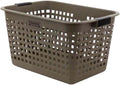 Fudogiken F05908 Mesh Cargo Basket, Olive Large Capacity, Width 24.0 x Depth 16.3 x Height 13.4 inches (61 x 41.5 x 34 cm), Made in Japan
