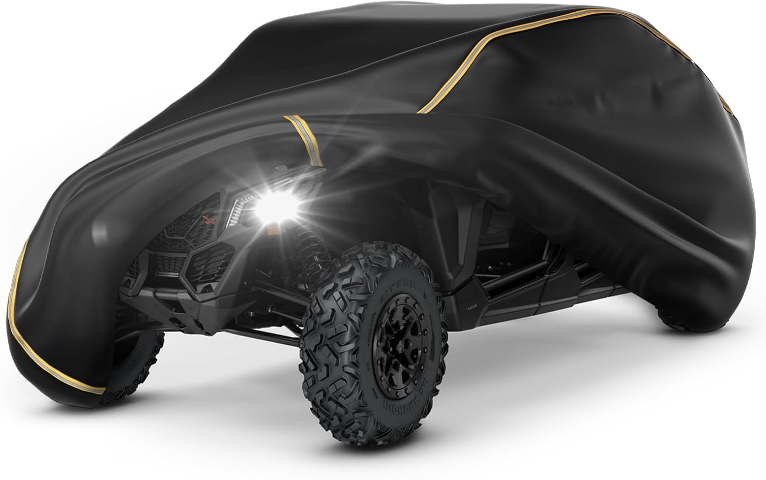 KEMIMOTO X3 MAX Cover 4 Seater, Waterproof Oxford Cloth Long Lasting Keep Clean Cab Enclosure UTV Cover, 177"×73"×63" Large, Compatible with Can-Am Maverick X3 MAX 2017-2025