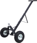 600 Lbs Capacity Trailer Dolly with 1-7/8'' Hitch Ball and 10'' Pneumatic Tires for Moving Car RV Boat Trailer, Black