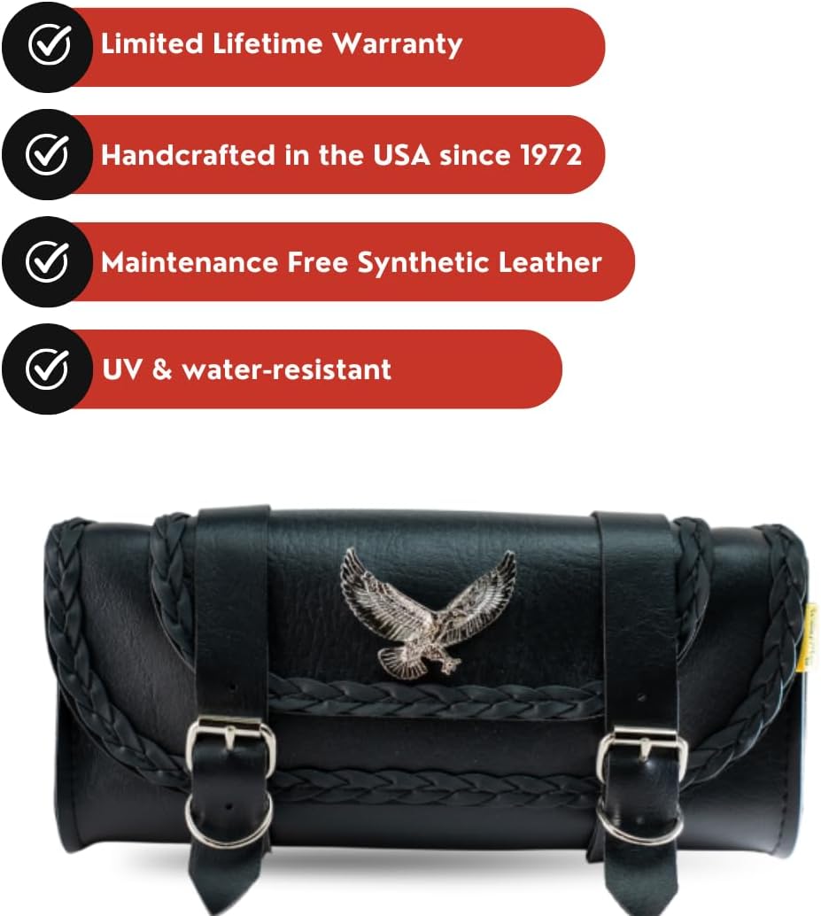 Willie & Max Gold & Silver Eagle Black Magic Collection Tool Pouch TP282