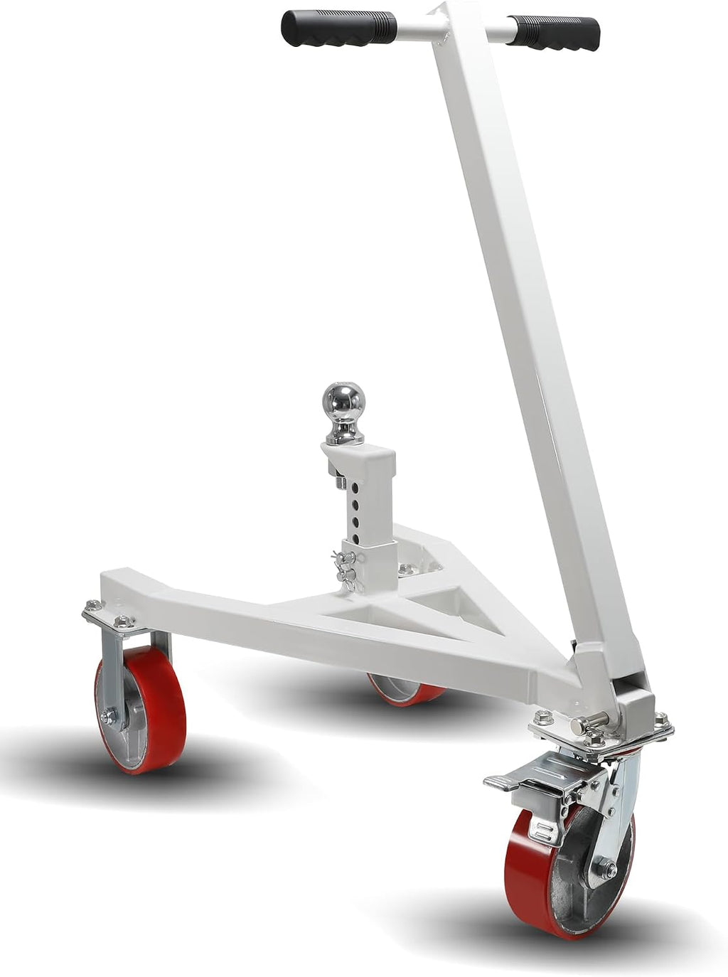 Trailer Dolly, 3500 lb Tongue Weight Trailer Mover with 2 inch Ball, Angle Adjustable, Suitable for RV Boat Motorcycle Jet Ski