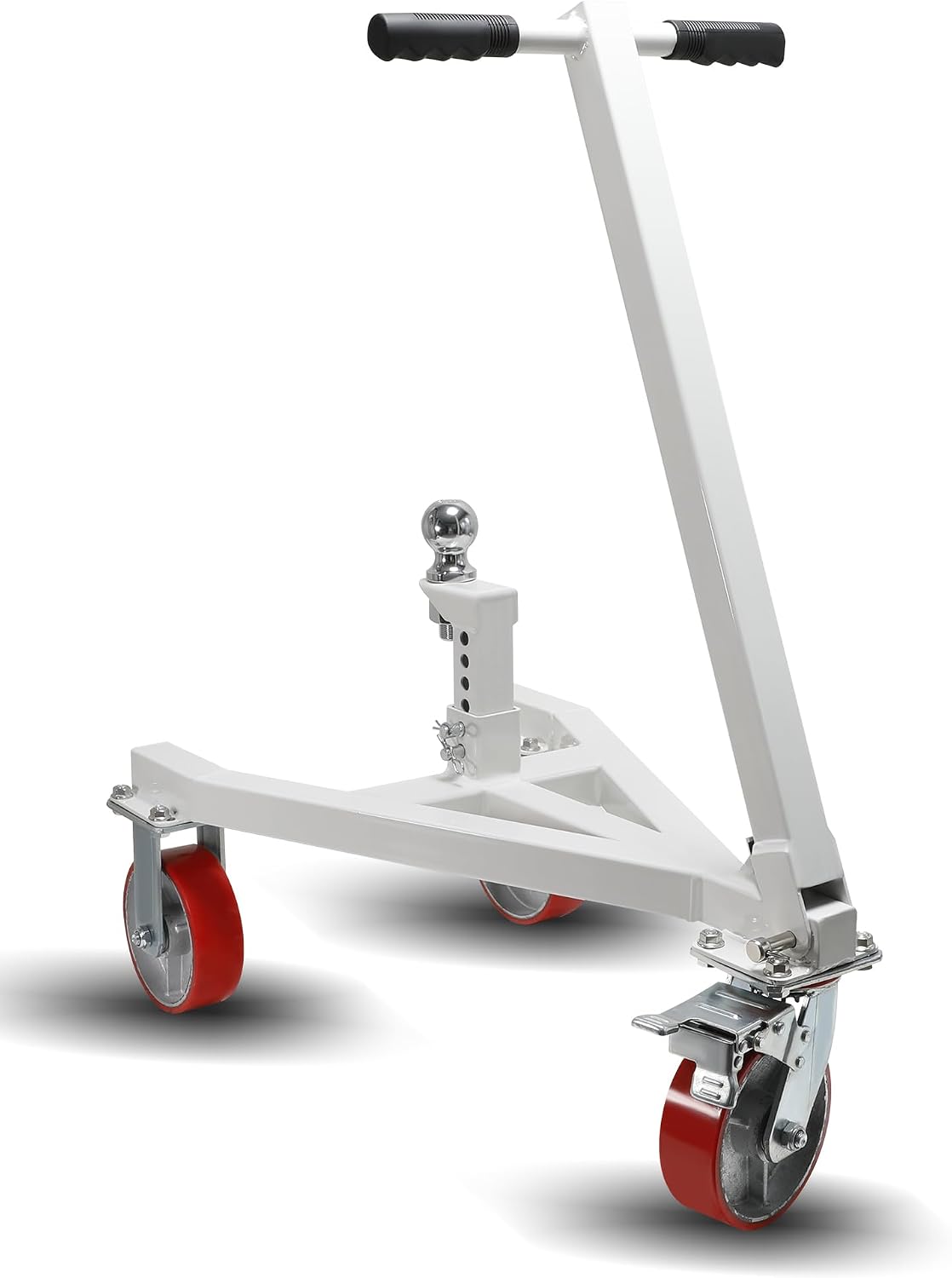 Trailer Dolly, 3500 lb Tongue Weight Trailer Mover with 2 inch Ball, Angle Adjustable, Suitable for RV Boat Motorcycle Jet Ski