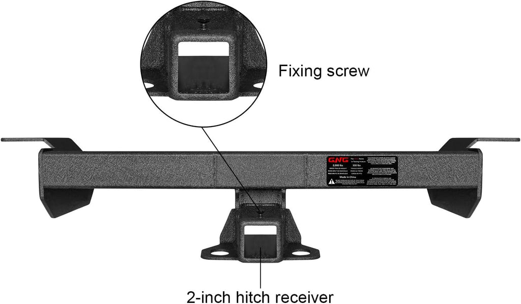 Class 3 Trailer Hitch Compatible with 2017-2025 CR-V 2” Hitch Receiver (Except EXL)