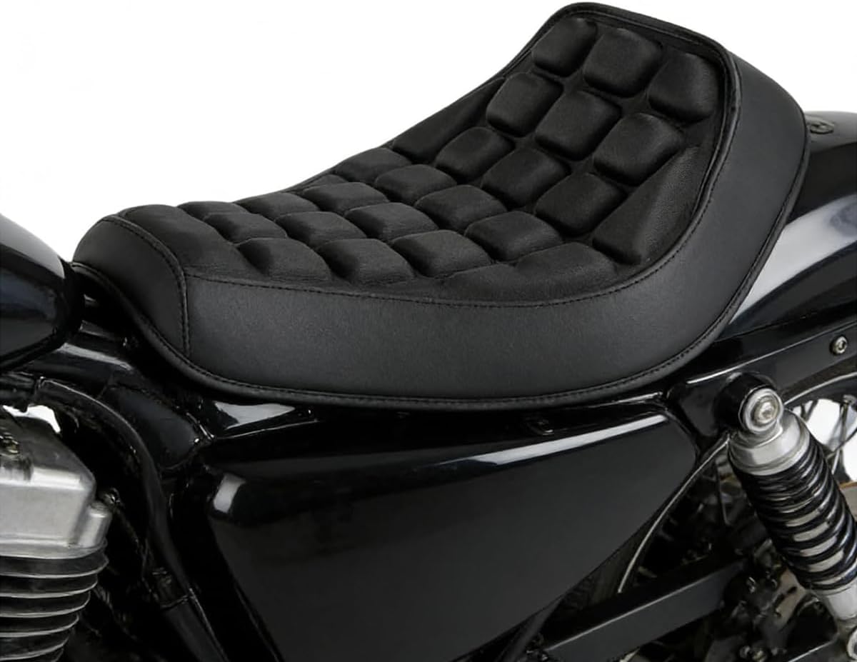 Motorcycle Seat Cushion 3D Air Pad for Honda CB300R 2018–2026, Shock Absorbing Breathable Seat Cover for Long Rides, Comfort Driver & Passenger Anti-Slip Cushion