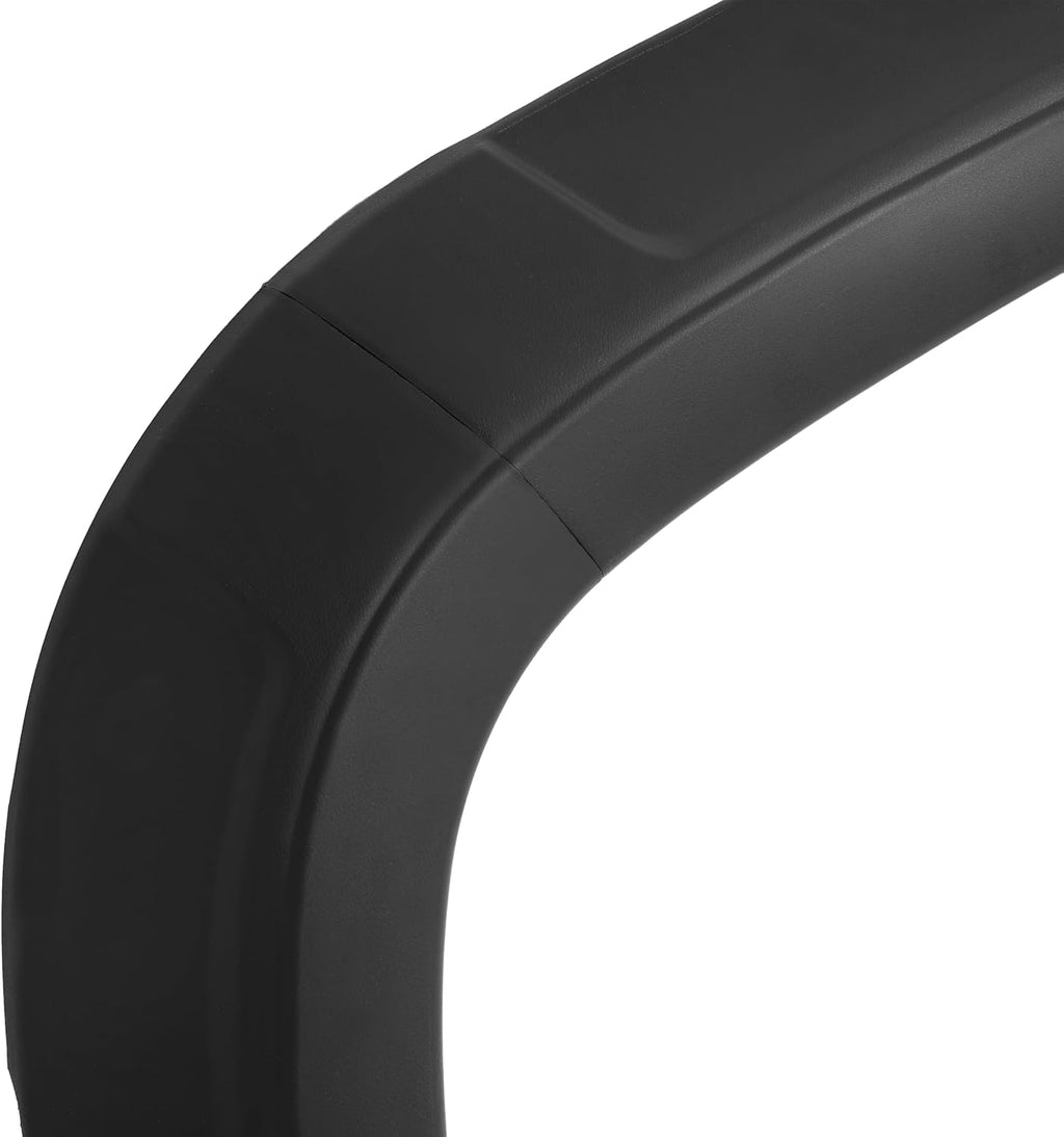 ALMULOO 4Pcs Fender Flares Compatible with 2015-2021 Chevy Chevrolet Colorado w/ 5.1' Short Bed Wheel Arch Covers Plastic(PP) Textured Black