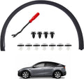 Front Left Wheel Arch Fender Flare Molding Trim Replace 149418500B 1494185-00-B 149416100B 1494161-00-B Fit for Tesla Model Y 2020 2021 2022 2023 2024 Driver Side