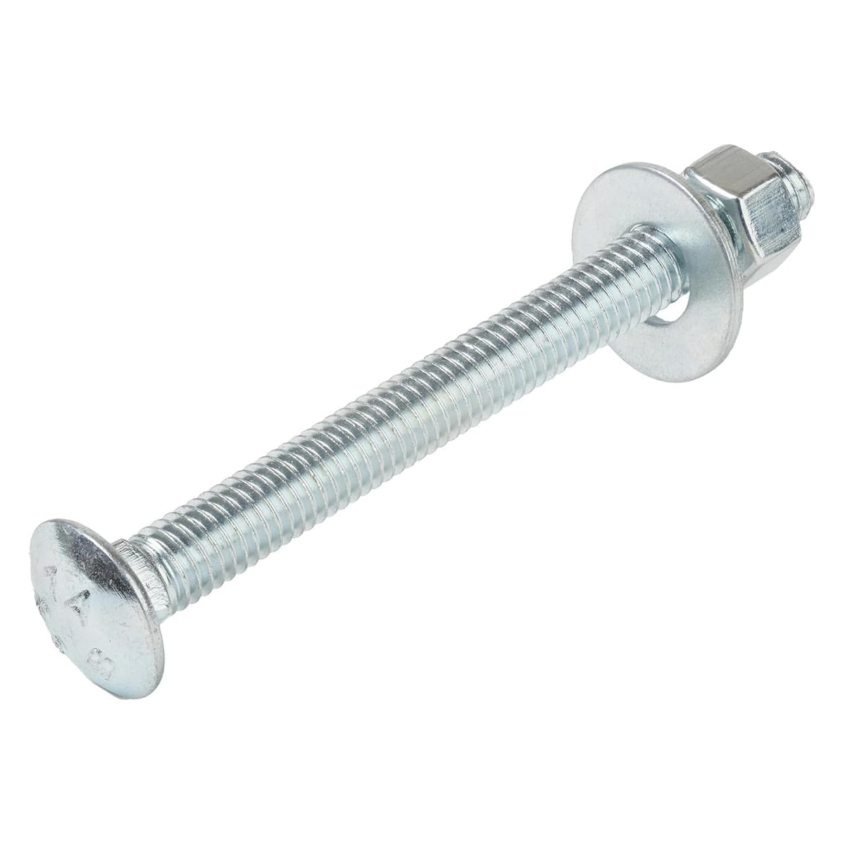 3/8" x 3-1/2" (50 pack) zinc carriage bolt, main product view