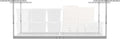 monsterrax 4x8 overhead garage storage rack, white, 24"-45", main product view
