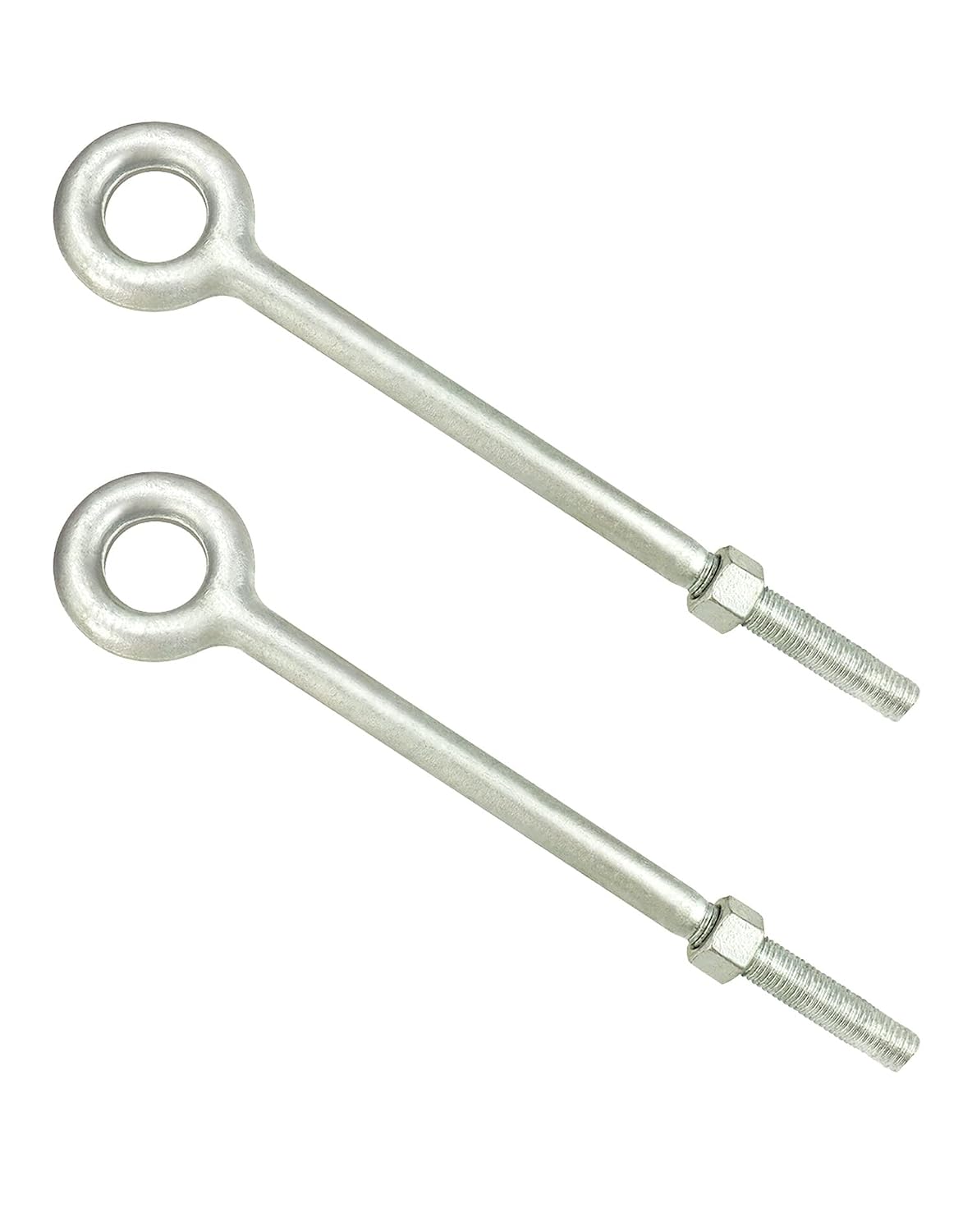 qwork eye bolt with nuts, 3/4'' x 12", main product view
