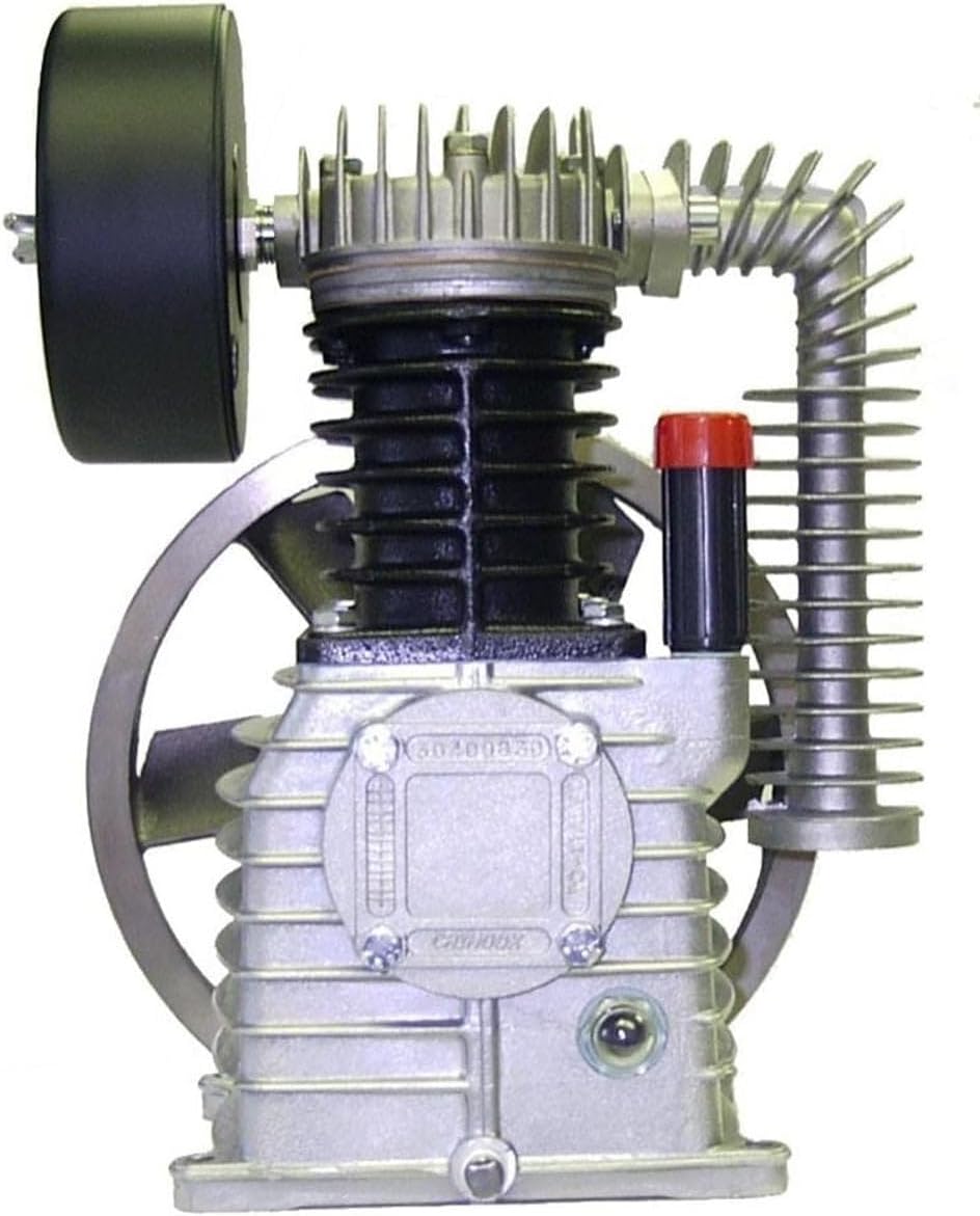 rolair k17 single-stage compressor pump with flywheel, main product view