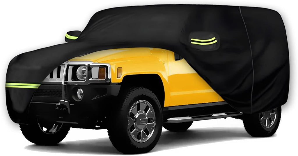 Waterproof Car Covers for Hummer H2 SUV 2002-2009 210T Custom 6 Layers Heavy