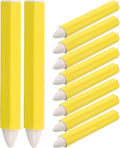 12pcs White Tire Wax Marker Crayons for Car Tyre Drawing Marking Repair - Waterproof Wheel Marking Pens Tire Paint Marker for Garage Shop