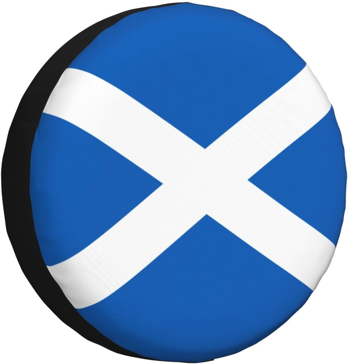 Scottish Flag Print Universal Spare Tire Cover for RV, Jeep | Wheel Protector Fits Rv, Trailer, Jeep, Shield Tires From Sun, Dirt And Rain For Outdoor Storage