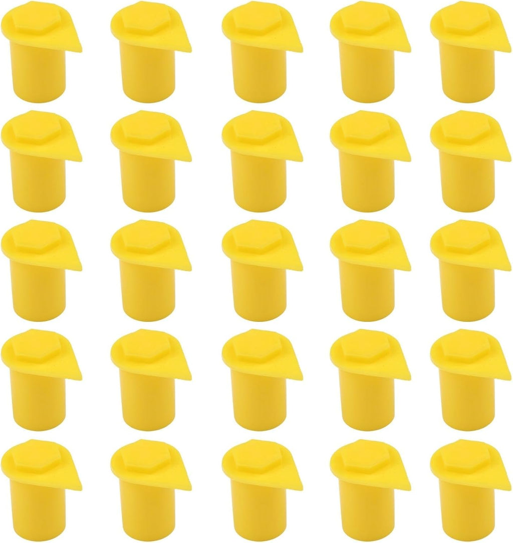 21mm Lug Nut Covers, Fluoro Yellow Wheel Nut Nut Indicators, Long Reach Wheel Nut Indicator, and Dust Cap