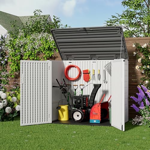 zzm large outdoor storage shed, 48 cu ft, package contents
