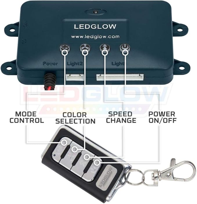 LEDGlow 4pc Million Color Multi-Color LED Underbody Underglow Accent Lighting - Image 5