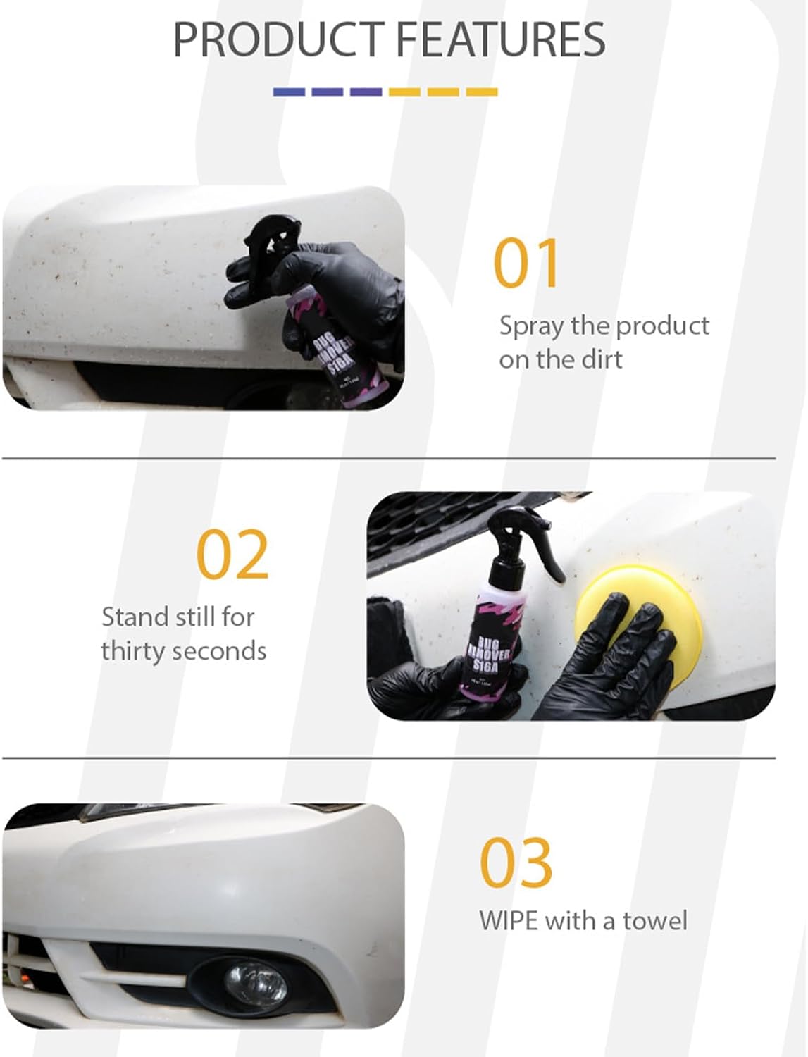 Tar Remover for Cars | Windshield Washer Fluid Concentrate,120Ml Quick-Dissolving Detailing Cleaner for Truck Body Panels Auto Trim Windshield Automotive Vehicle