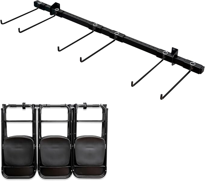 StoreYourBoard Chair Storage Rack Triple – Heavy Duty Folding Chair Rack - Image 6