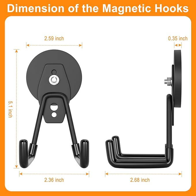 ENUODA Strong Magnetic Hooks Heavy Duty - Image 2