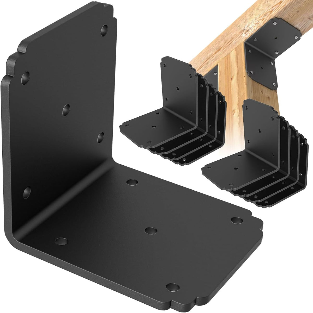 4x4x3.5 l brackets heavy duty for pergola ,4mm, main product view