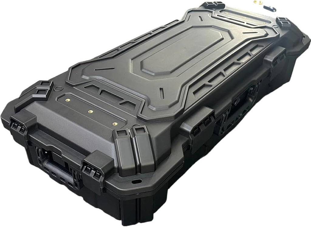 Universal Black 84L Rooftop Car Tent Box Roof Cargo Camping Tool Lockable Storage with Hard-Shell for Outdoor