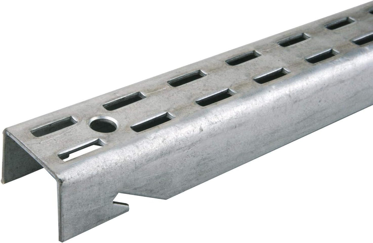 john sterling fast-mount adjustable wall standard, 48-inch, galvanized, main product view
