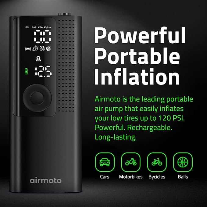 Airmoto Tire Inflator Portable Air Compressor - Image 2
