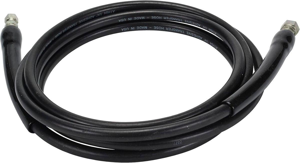 3m cylinder adhesive hose, 6 ft, 1/case shown in use