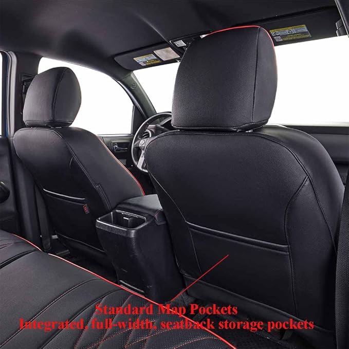 EKR Custom Fit Tacoma Front Car Seat Covers - Image 4