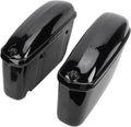 Black Side Box 22L Trunk Storage Box with Lock Stylish Top Opening Lid for Motorcycles High Grade ABS Construction