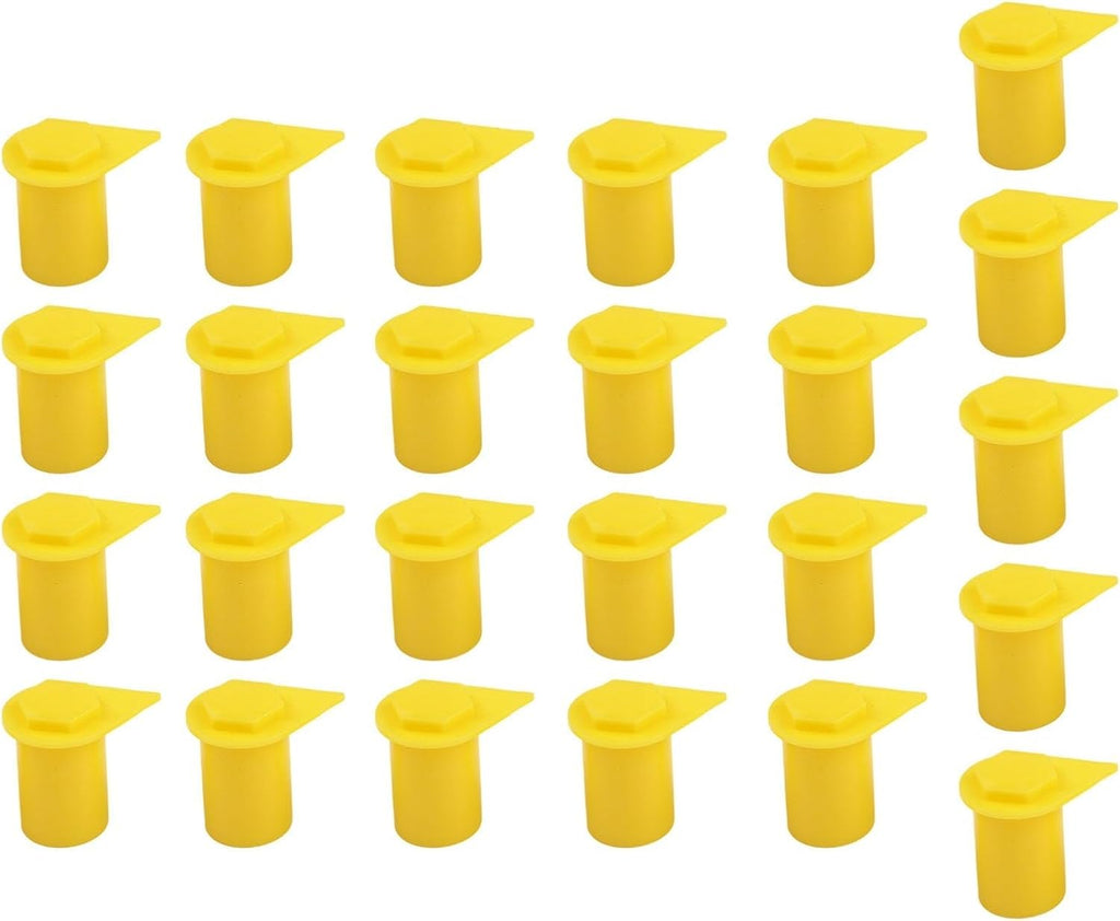 21mm Lug Nut Covers, Fluoro Yellow Wheel Nut Nut Indicators, Long Reach Wheel Nut Indicator, and Dust Cap