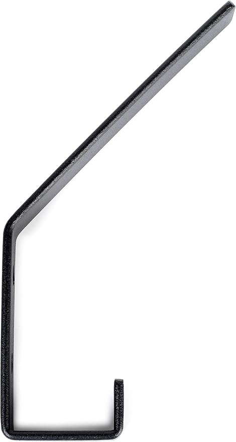 6 Pack Heavy Duty Steel C Style Double Wall Hooks - Image 4