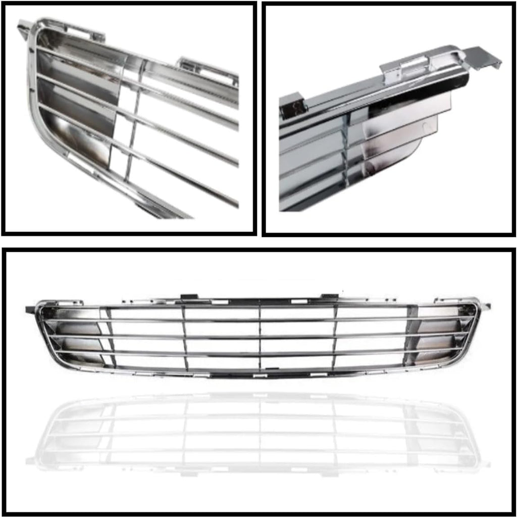 Front Bumper Grille 2009 2010 Compatible With Toyota Corolla Sedan (Base CE LE XLE XRS S) Front Grill Front Bumper Cover Lower Grill Center For Model North America Built