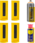 4 Pcs Magnetic Aerosol Spray Can Holder, Powerful Magnet Toolbox Bottle Holder by Bpopo