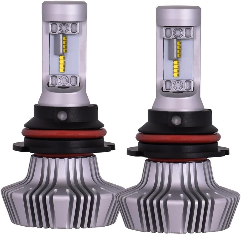 Piaa 26-17397 White 9007 Platinum LED Bulb, 2 Pack (6000K 9007 (HB5) 4000Lm, 6000K, 25W)