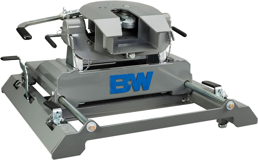 B&W Trailer Hitches Companion OEM Slider Fifth Wheel Hitch - Compatible with 2020-2026 Chevrolet/GM OEM Puck System - RVK3775
