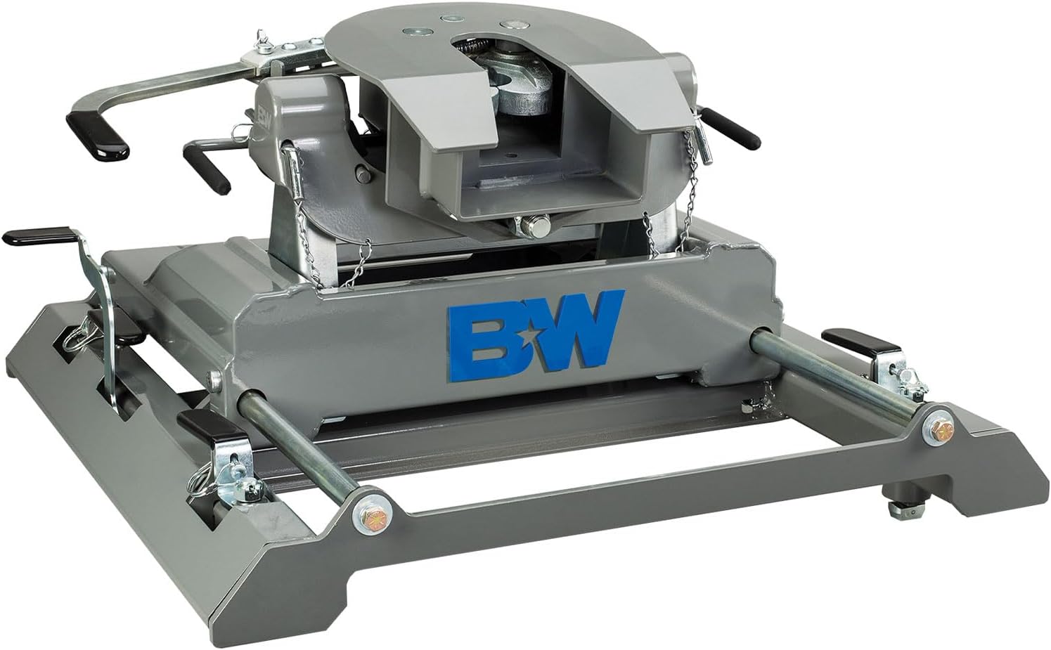 B&W Trailer Hitches Companion OEM Slider Fifth Wheel Hitch - Compatible with 2020-2026 Chevrolet/GM OEM Puck System - RVK3775