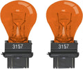 cyclingcolors 2x 3157 12V P27/7W W2.5x16q 32/3CP S25q Orange Light Bulb American and Asian Car