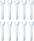 HARFINGTON 10pcs Small Wrench 17x108x2mm Metric U-Shaped Single Open Ended by HARFINGTON